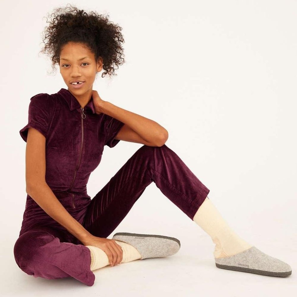 Urban Outfitters Clark Corduroy Zip-Front Coverall - Size XS